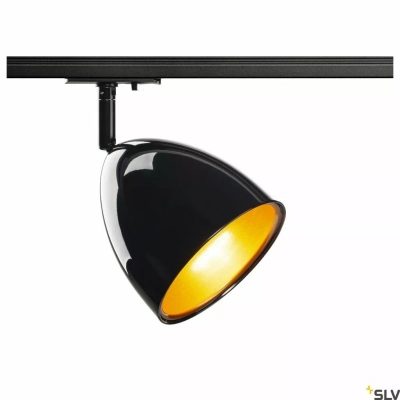 Para Cone 14 GU10 lampa do systemu 1-fazowego czarny złoty 1002873 SLV