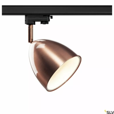 Para Cone 14 GU10 lampa do systemu 3-fazowego miedziany biały 1002878 SLV