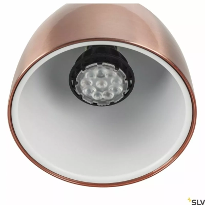 Para Cone 14 GU10 lampa do systemu 3-fazowego miedziany biały 1002878