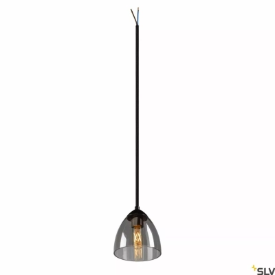 Para Cone Gl lampa wisząca GU10 czarna transparentna 1006159