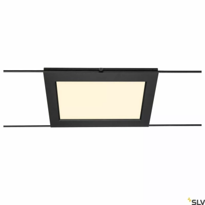 Plytta Rectangular lampa do systemu linkowego TENSEO LED 9,6W 750 lm 2700K czarny 1002864 SLV