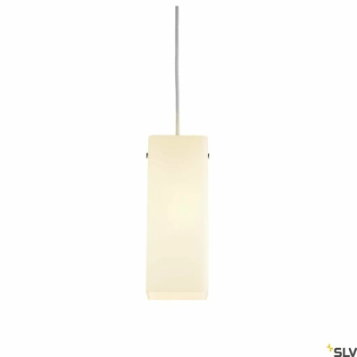 Quadrass lampa wisząca 1xE27 biała 1003432 SLV