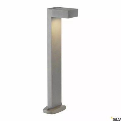 Quadrasyl 75 lampa stojąca GX53 IP44 srebrnoszara 232294