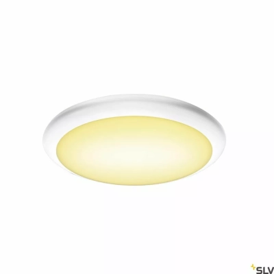 Ruba 27 CW plafon LED 12W 1100lm 3000K, 4000K biały 1005089 SLV