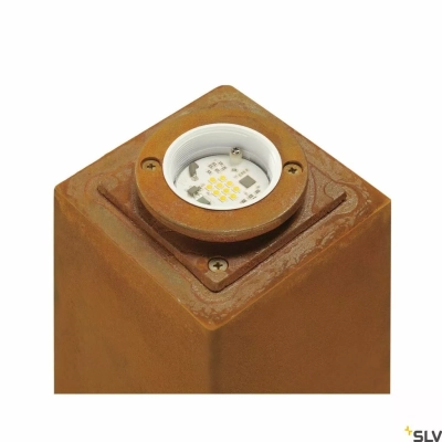 Rusty Square 70 lampa stojąca LED 9W 90lm 3000K IP55 żelazo zardzewiałe 233437