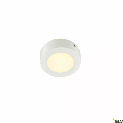 Senser 12 lampa sufitowa LED 8,4W 420lm 3000K okrągła biała 1003014 SLV