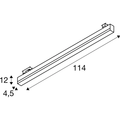 Sight Track 3-fazowy spot czarny CCT 37W 3000lm 1005400