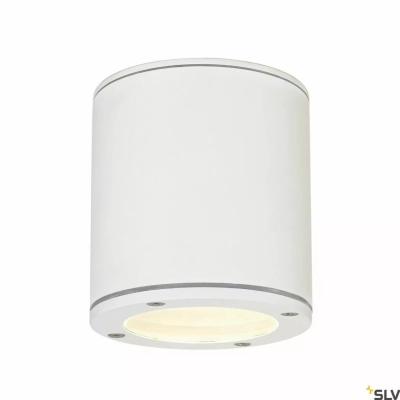 Sitra lampa sufitowa GX53 IP44 biała 231541 SLV