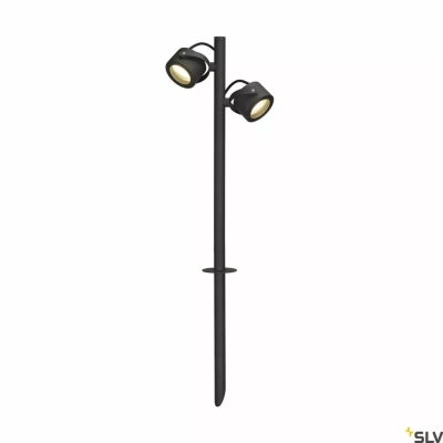 Sitra 360 Sl Spike lampa wbijana w grunt 2xGX53 IP44 antracytowa 231535 SLV