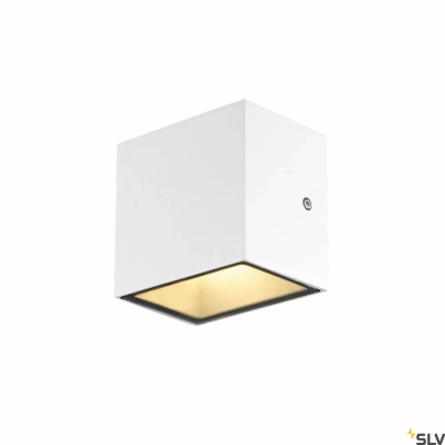 Sitra Cube WL kinkiet i sufitowa LED biały IP44 3000K 10W 1002033 SLV