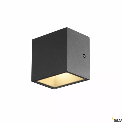 Sitra S WL Single kinkiet LED 6,2W 620lm 3000K, 4000K antracytowy 1005148 SLV