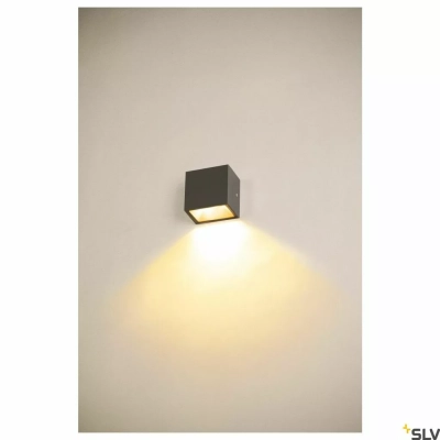 Sitra S WL Single kinkiet LED 6,2W 620lm 3000K, 4000K antracytowy 1005148