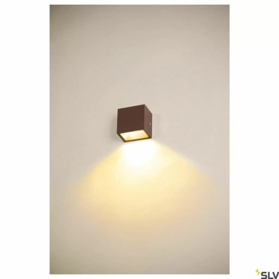 Sitra S WL Single kinkiet LED 6,2W 620lm 3000K, 4000K rdzy 1005150