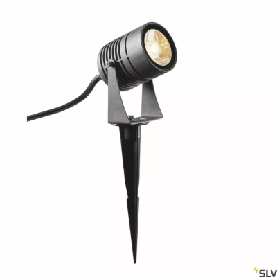 Spike lampa wbijana w grunt LED 6W 400lm 3000K 40° IP55 antracytowy 1002201 SLV