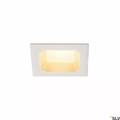 Verlux lampa wbudowywana LED 11W 940lm 3000K biały matowy 112682 SLV