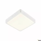 Ainos Square Sensor plafon LED 18W 1300lm 3000K, 4000K IP65 biały 1003451