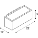 Box kinkiet R7s 78mm IP44 antracytowa 232485