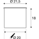 Dasar 215 lampa najazdowa GU10 PAR111 IP67 stal nierdzewna 316 229230