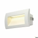 Downunder Out Led M kinkiet wbudowywany LED 3,3W 155lm 3000K IP55 biała 233621 SLV