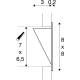 Downunder Pur 80 lampa wbudowywana LED 3,6W 180lm 3000K biała 151950