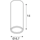 Enola_B CL-1 lampa sufitowa 1XGU10 czarna 151810