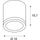 Enola_C lampa sufitowa LED 11W 1020lm 3000K 35° biała 152101