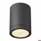 Enola Round S lampa sufitowa LED 9W 610lm 3000K/4000K IP65 antracytowy 1003426