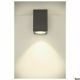 Enola Square L lampa sufitowa LED 36W 3500lm 3000K/4000K IP65 antracytowy 1003439