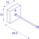 Fitu Crane Base czarna 1004682