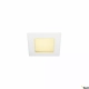 Frame Basic lampa wbudowywana LED 8,3W 600lm 3000K biały matowy 112721 SLV