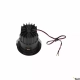 Horn Magna lampa wbudowywana LED 10W 570lm 3000K czarny złoty 1002594