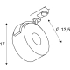 Kalu Track spot do szyny 3-fazowej LED 13W 970lm 3000K czarny 152600