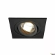 New Tria 1 lampa wbudowywana GU10 czarna 111720 SLV