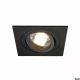 New Tria 1 lampa wbudowywana 1xGU10 czarna 113491 SLV