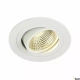 New Tria 1 Set lampa wbudowywana LED 8W 705lm 3000K biała 113901 SLV