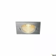 New Tria 68 I CS lampa sufitowa wbudowywana LED 11W 800lm 2700K 38° kwadratowa aluminium 1003070 SLV