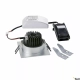 New Tria 68 I CS lampa sufitowa wbudowywana LED 11W 800lm 2700K 38° kwadratowa aluminium 1003070