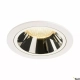 SLV Numinos DL L Ø 13 cm lampa wbudowywana LED 25,41 W 2150 lm 2700K/3000K/4000K 20°/40°/55° biało-chromowa