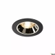 SLV Numinos DL S Ø 8 cm lampa wbudowywana LED 8,6 W 690 m 2700K/3000K/4000K 20°/40°/55° czarno-chromowa