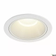 SLV Numinos DL XL Ø 16 cm lampa wbudowywana LED 37,4 W 3500 lm 2700K/3000K/4000K 20°/40°/55° biała