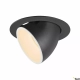 SLV Numinos Gimble XL Ø 19 cm lampa wbudowywana LED 37,4 W 3500 lm 2700K/3000K/4000K 20°/40°/55° czarno-biała