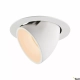 SLV Numinos Gimble XL Ø 19 cm lampa wbudowywana LED 37,4 W 3500 lm 2700K/3000K/4000K 20°/40°/55° biała