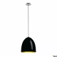 Para Cone 30 lampa wisząca E27 czarny złoty czarny złoty 133060 SLV