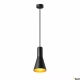 Phelia 130 E27 lampa wisząca czarny złoty 1002951