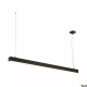 Q-Line Dali Single lampa wisząca LED 47W 3700lm 3000K 1500mm czarny 1001309 SLV