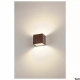 Sitra Cube WL kinkiet i sufitowa LED rdzawy IP44 3000K 10W 1002034