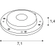 Small Plot Module moduł LED ze stali nierdzewnej oszroniony 3W 240lm 3000K CRI80 180° 1006171