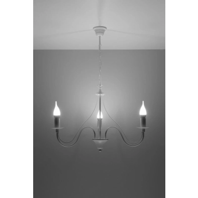 MINERWA 3 żyrandol SL.0213 White Sollux lighting