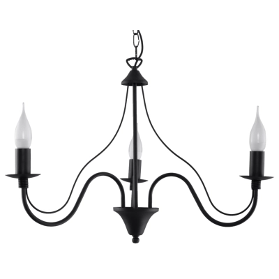 MINERWA 3 żyrandol SL.0217 Black Sollux lighting