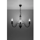 MINERWA 3 żyrandol SL.0217 Black Sollux lighting